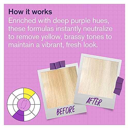 Purple Shampoo, Conditioner & Mask Trio Gift Set. Removes Brassy Yellow Tones. Lightens Blonde, Platinum, Ash, Silver & Grays. Paraben & Sulfate Free. PETA Approved Cruelty-free and 100% Vegan.