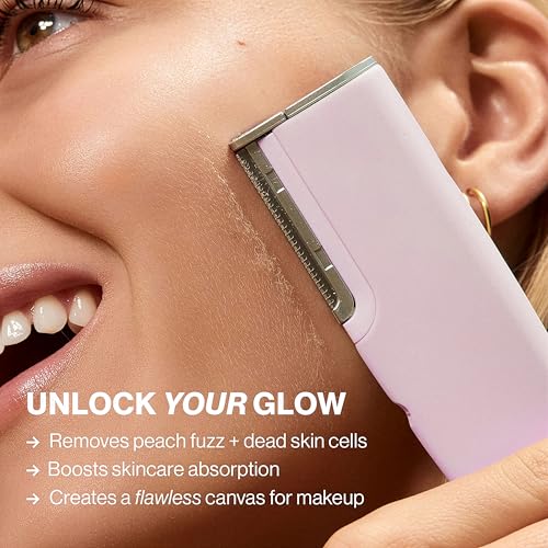 DERMAFLASH LUXE+ Sonic Dermaplaning Tool for Face