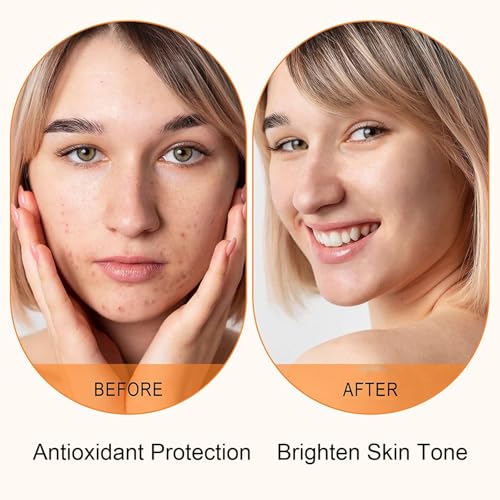 Vitamin C Serum for Face with Hyaluronic Acid ? 1.5ml x 30PCS, Brightening Hydrating Facial Serum, Travel Size Skincare for Glowing Skin(1.52 Fl Oz (Pack of 1))