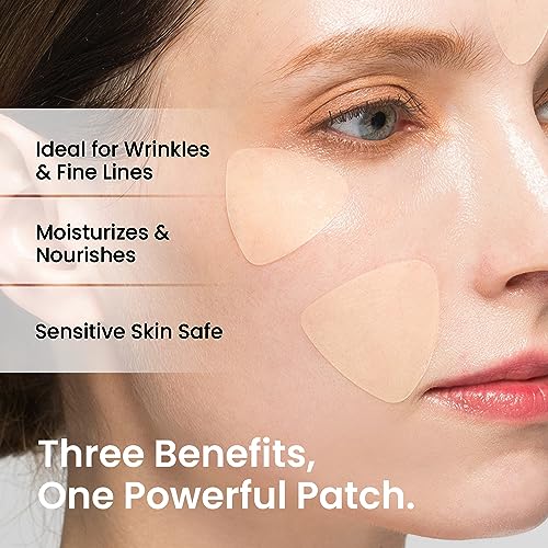 Wrinkle Patches 60ct with Retinol & Collagen - Smile Line & Frown Line