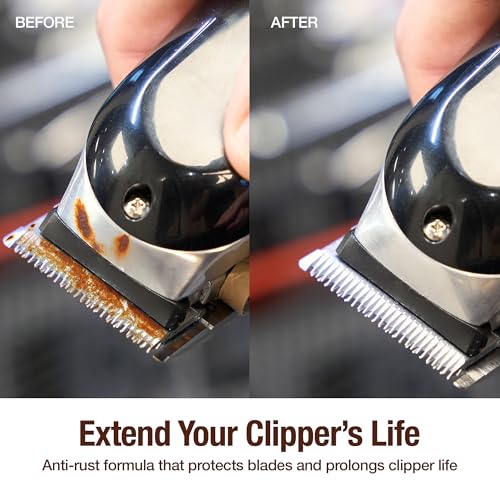 Clipercide 5-in-1 Disinfectant Spray for Clipper Maintenance 15oz - Professional Grooming Tool Cleaner & Lubricant