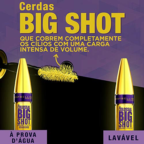 Maybelline New York Volum' Express The Colossal Waterproof, Very Black, 0.33 fl. oz.