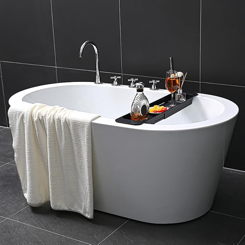 Telescopic Bathtub Tray with Anti-Slip Design - Expandable to 22.44in