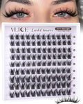 ALICE Wispy 01 Short 10-14mm Cluster Eyelashes – 0.07D DIY Lash Extensions