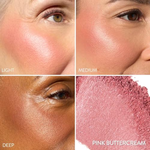 Laura Geller Baked Blush-n-Brighten Travel Size Pink Buttercream