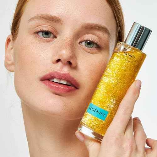 Algenist GENIUS Liquid Collagen Essence - Liquid Collagen Serum with Patented Alguronic Acid to Help Improve Skin Bounce, Elasticity & Radiance (3.4 oz)