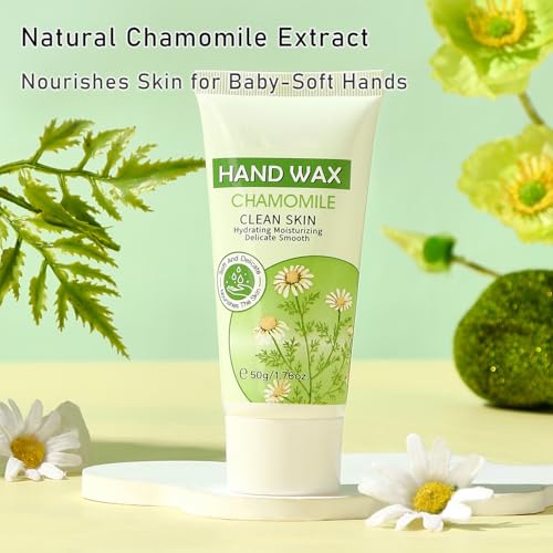 Grospe Chamomile Peel-Off Hand Mask - Exfoliating & Moisturizing Care, 1.7oz