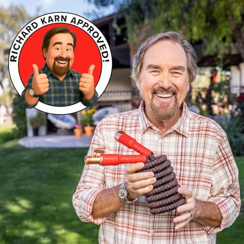 Pocket Hose Ballistic 50 FT Expandable Garden Hose – No-Kink, As Seen on TV