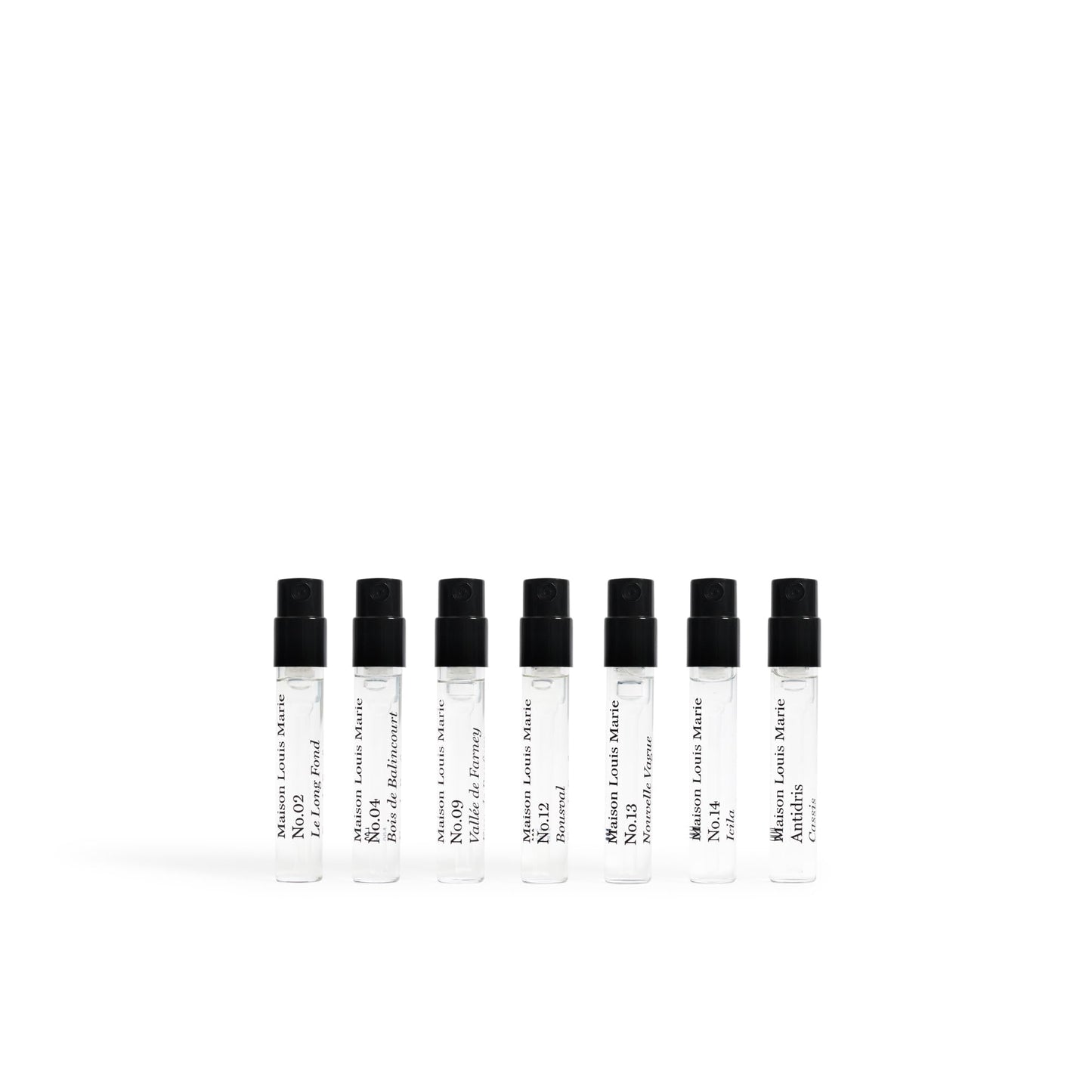 Maison Louis Marie - Natural Eau de Parfum Spray 7-Piece Discovery Set | Luxury Clean Beauty + Non-Toxic Fragrance (0.05 fl oz | 1.5 ml)