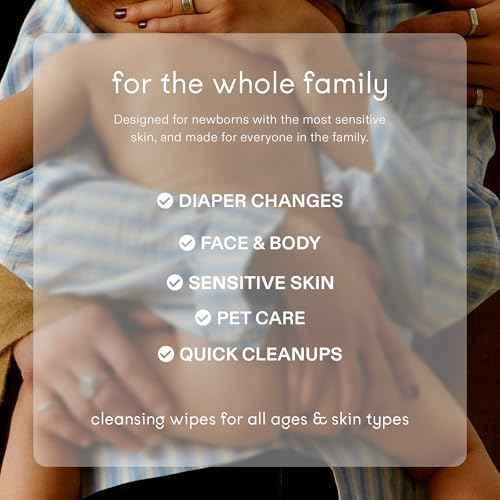 Raan, 100% Cotton Baby & Toddler Wipes, Unbleached, 99% Purified Water, Unscented, EWG verified, Made for Sensitive Skin, Extra Soft and Durable, 12 pack, 720 Count