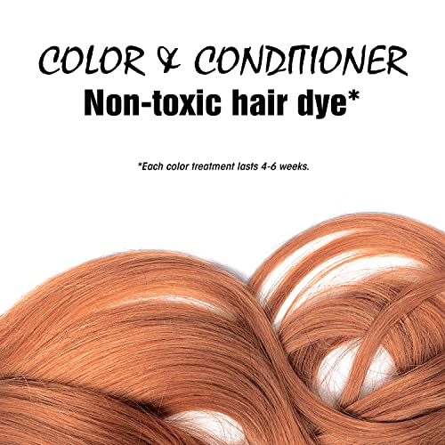 Light Mountain Henna Hair Color & Conditioner - Light Red, 4 Oz