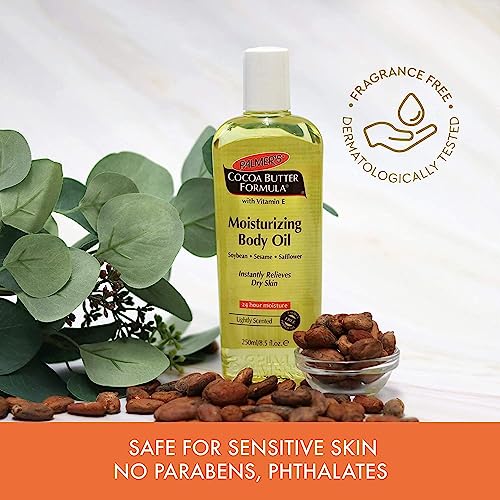 Palmer's Cocoa Butter Formula Moisturizing Body Oil with Vitamin E - 8.5 fl oz (Pack of 3)