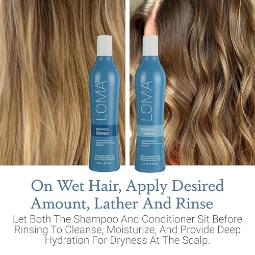 Loma Hair Care Moisturizing Shampoo & Treatment Duo