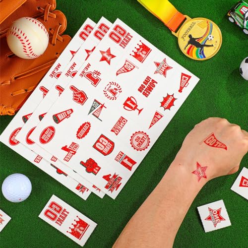 Landhoow 240 Pc Glitter Temporary Tattoos - Religious Faith Design