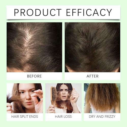 Rosemary Hair Growth Shampoo with Keratin for Hair Loss, 2 Pack