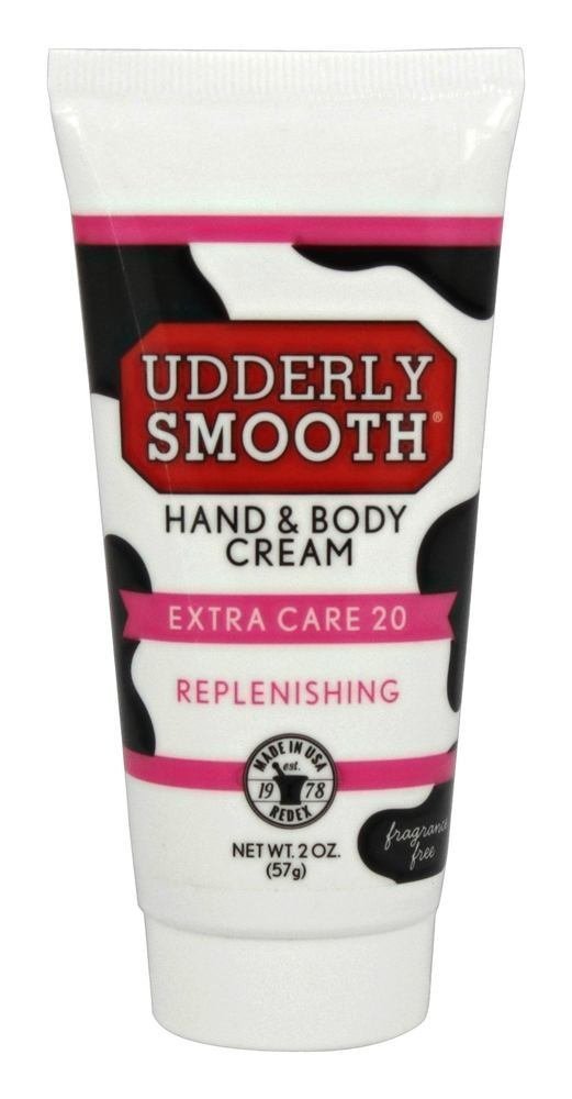 Udderly Smooth Hand & Body Cream With 20% Urea, Replenishing - 2 Ounce - Pack of 3