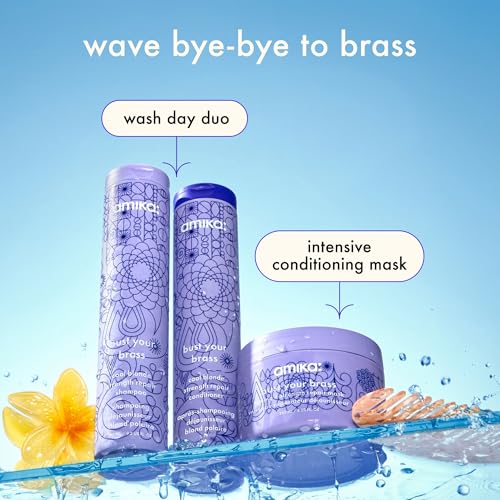 amika bust your brass toning + strength repair mask