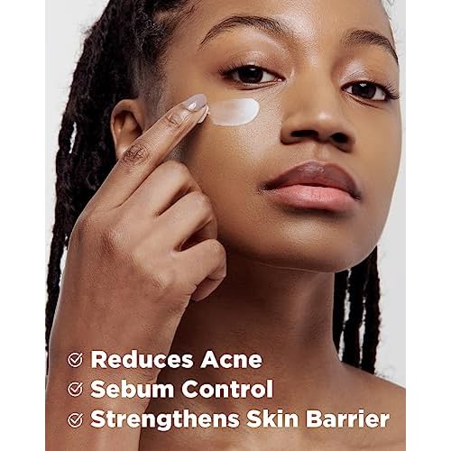 SKINRxLAB Made Cera Cream - Acne & Redness Relief Face Moisturizer, Sebum Control, Improving Skin Barrier with Ceramide and Madecassoside, Anti-Aging and Pore Minimizing Face Cream, 1.69 fl.oz.