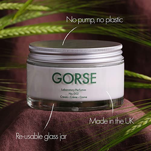 Laboratory Perfumes Gorse Body Cream | Brightening Moisturiser with Vitamin C & Antioxidants | Infused with Gorse Fragrance (200ml)