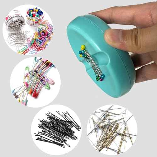 Magnetic Bobby Pin Holder-Securely Holds Metal Hairpins,Strong Magnetic Pin Holder for Dressing Desk