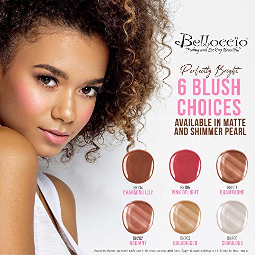 Belloccio Airbrush Makeup & Tanning System with Foundation and Blush Set