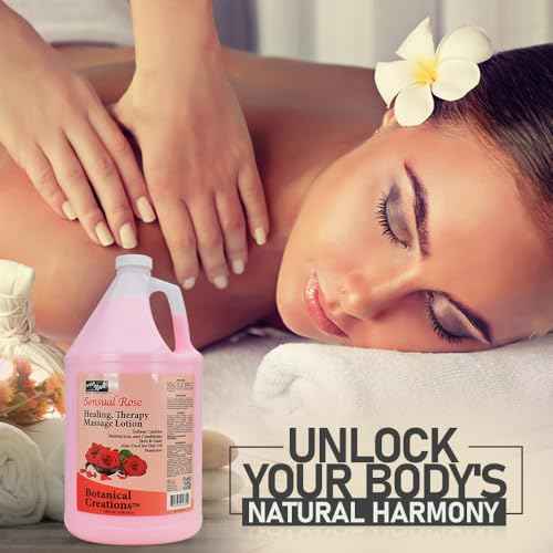 PRONAIL - Healing Therapy Massage Lotion, Sensual Rose, 128 Oz for Professional Pedicure, Body and Hot Oil Manicure