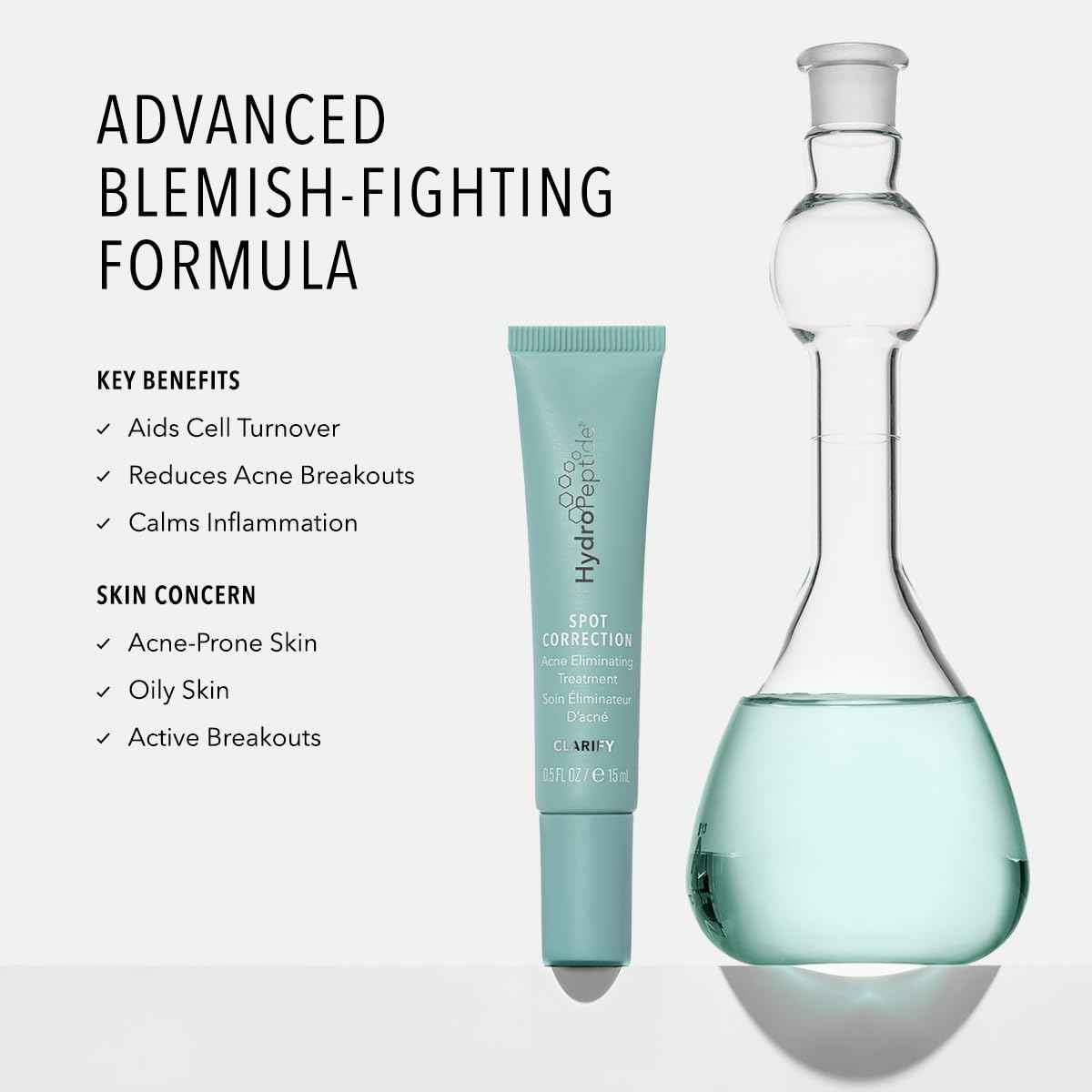 HydroPeptide Spot Correction Acne Eliminating Treatment, 0.5 Fl Oz