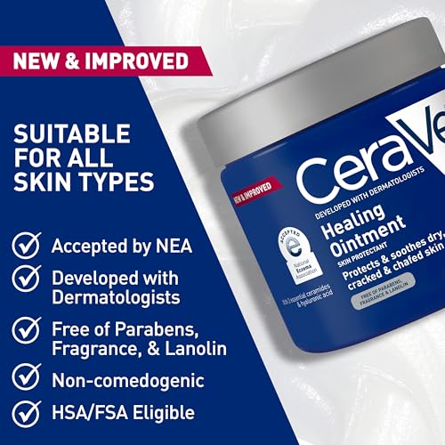 CeraVe Healing Ointment 12oz - Skin Protectant for Dry Skin & Eczema