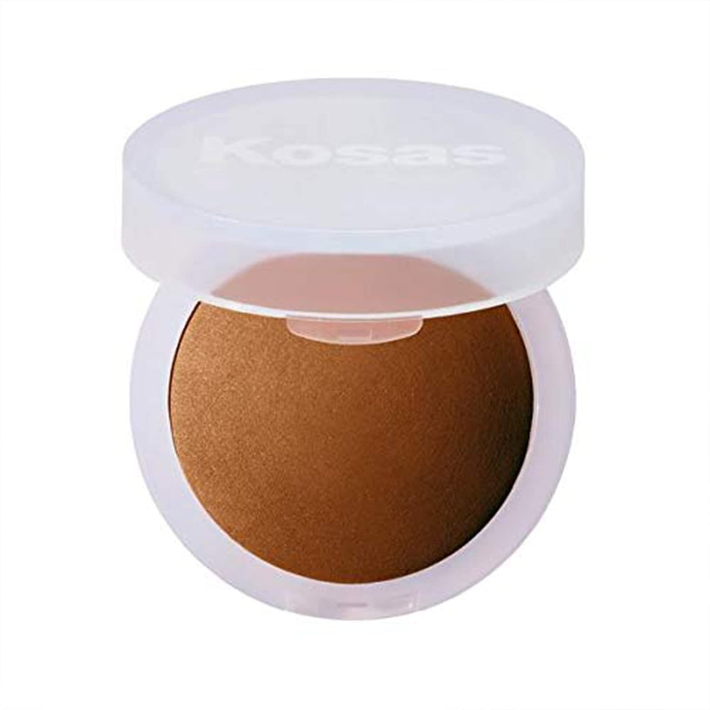 Kosas Cloud Set Face Setting Powder - Smoothing Shine Control, Soft, Sheer Translucent Makeup Finish, Portable & Long-Lasting Loose Pressed Baking Powder - Feathery (Sheer Tan Deep)