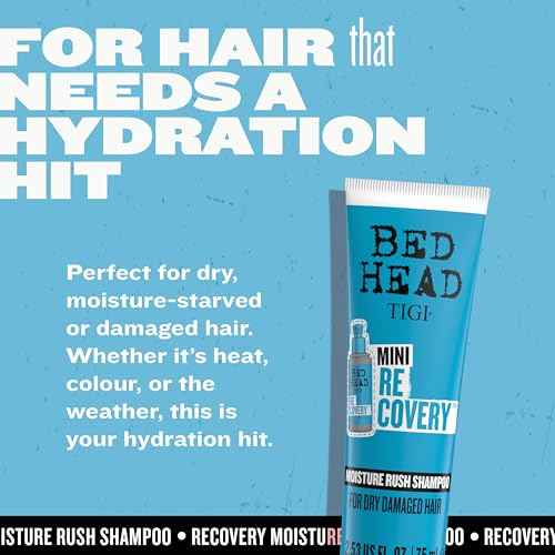 Bed Head by TIGI Recovery Shampoo, Travel Mini, 2.53 fl oz