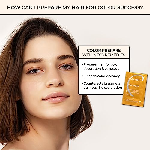 Hair Color Enhancer & Protectant - Malibu C Color Prepare Wellness Remedy 1 Packet