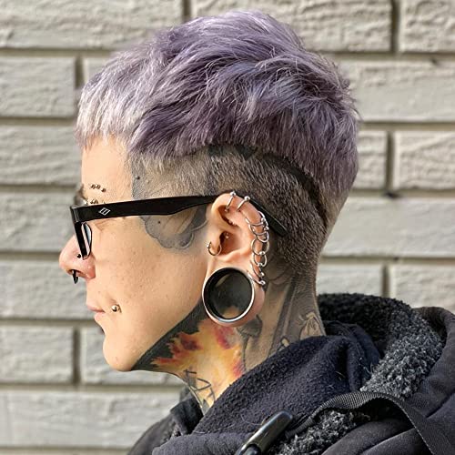 MANIC PANIC Classic Dark Star Semi Permanent Hair Color - Deep Grey Hair Dye for Women & Men That Lasts 4-6 Weeks - Vegan, Ammonia & Cruelty-Free - Create & Mix Custom Shades (4oz)