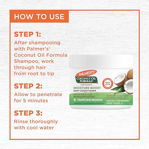 Palmer's Coconut Oil Deep Conditioner, 12 fl oz