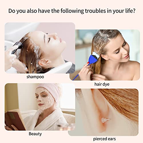 200-Pack Disposable Waterproof Ear Covers for Shower & Hair Care
