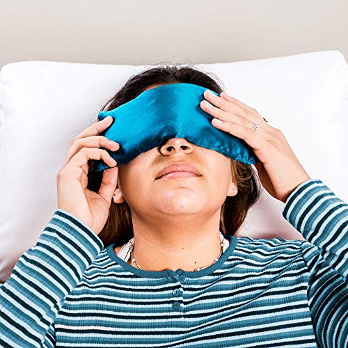 Earthlite Aromatherapy Eye Pillow - Silk Cover, Herbal & Flax Weighted