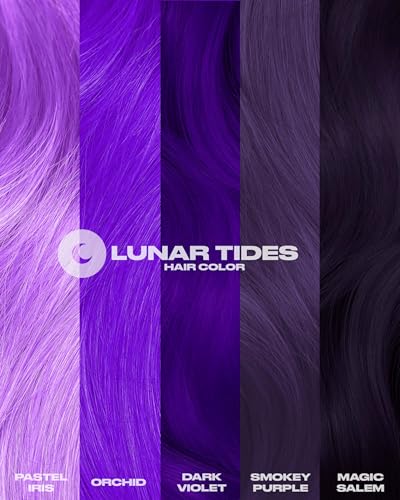Lunar Tides Semi-Permanent Hair Color - Dark Violet, 4 fl. oz.