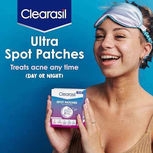 Clearasil Day and Night Acne Spot Patches, Hydrocolloid Technology, Value Pack, 30 Count