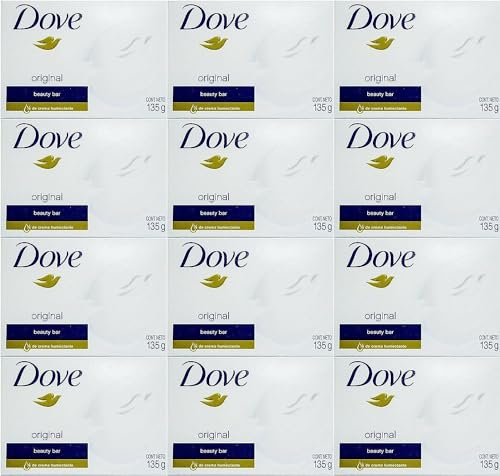 Dove White Cream Bar 4.75 Oz / 135 Gr (Pack of 12)