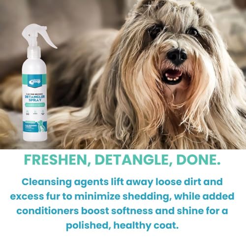 Groomer's Goop Detangler Spray for Dogs & Cats – 8 oz