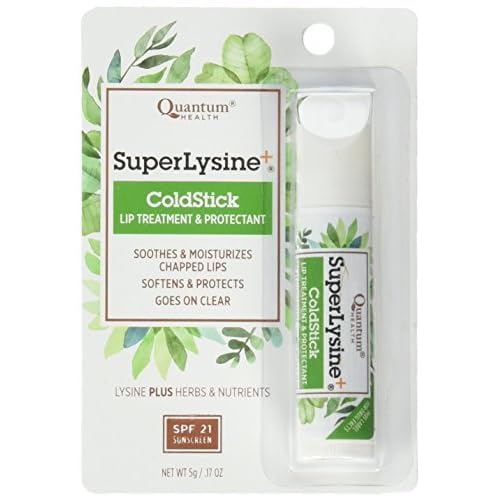 Quantum Research Coldstick,Super Lysine, 0.17 Ounce (Pack of 6)
