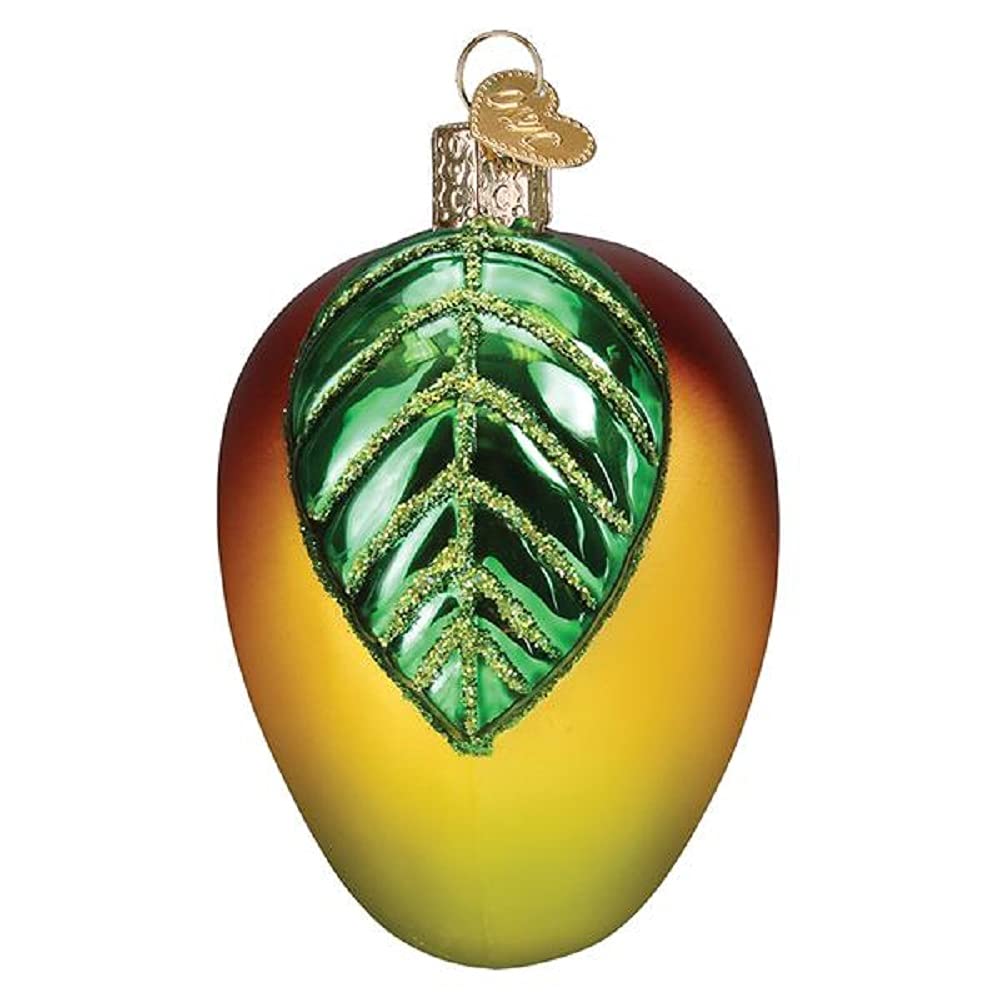 Old World Christmas Ornaments Mango Glass Blown Ornaments for Christmas Tree