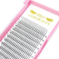 Premade Fans Eyelash Extensions 3D-D-0.07-15 Short Stem Premade Volume Eyelash Extensions 3D 5D 7D Volume Lash Extensions 9 to 20 mm Pre made Lash Fans C D Curl .07 .10(3D-D-0.07,15mm)