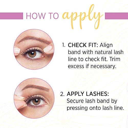 Andrea Redi-Lash 21S Self-Adhesive Eyelashes - 4 Pack
