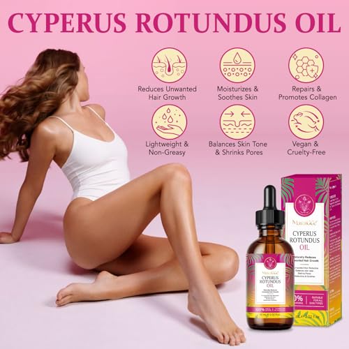 Cyperus Rotundus Oil - Natural Hair Removal & Inhibitor 60ml