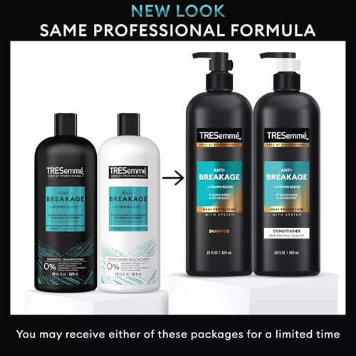 TRESemm? Shampoo & Conditioner, Anti-Breakage + Keratin Mask ? Strengthening Products for Dry, Damaged Hair