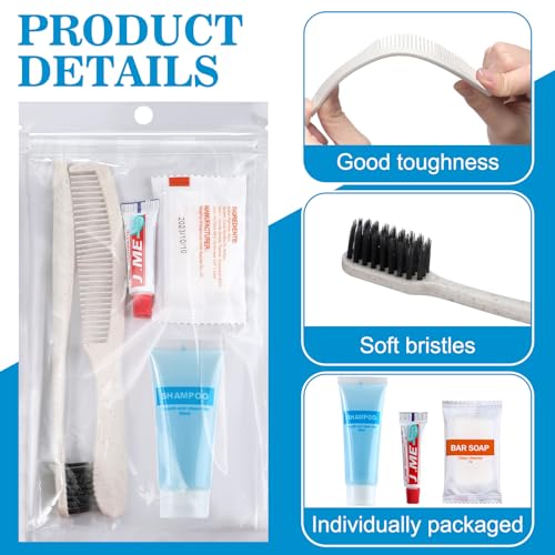48 Piece Hygiene Kit Bulk - Travel Toiletry Sets