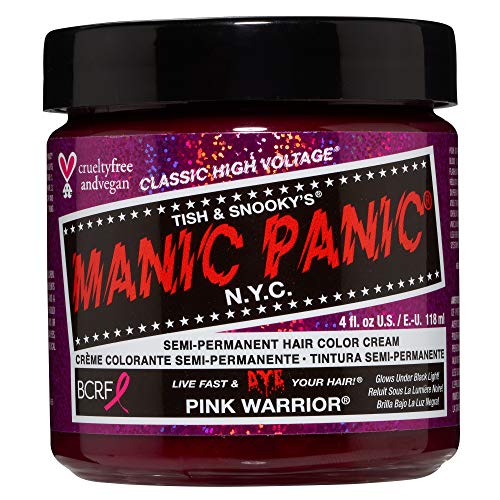 Manic Panic Pink Warrior Semi Permanent Hair Dye 4oz