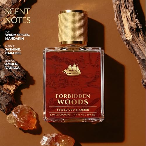 Old Spice Forbidden Woods Cologne for Men, 3.4 fl oz