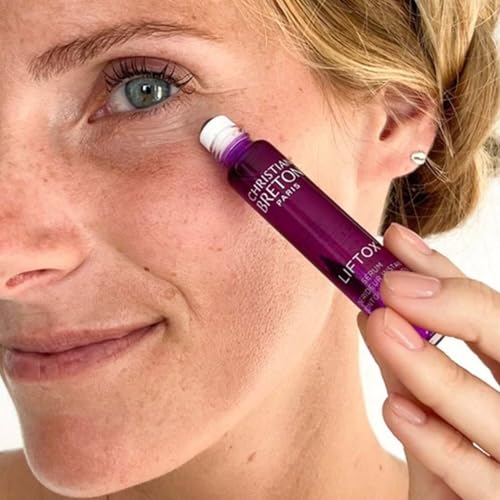 Christian Breton LIFTOX Eye Lifting Serum - Hydrating & Firming Under Eye Serum - Collagen & Hyaluronic Acid - Ophthalmologist-Tested, Made in France - 10 ml / 0.34 oz