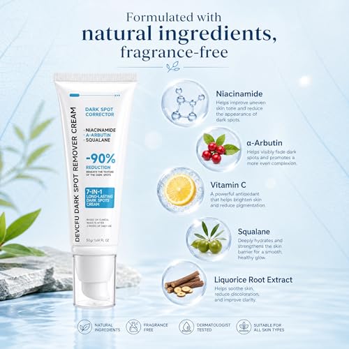 Dark Spot Remover Cream for Face & Body, 1.69 oz